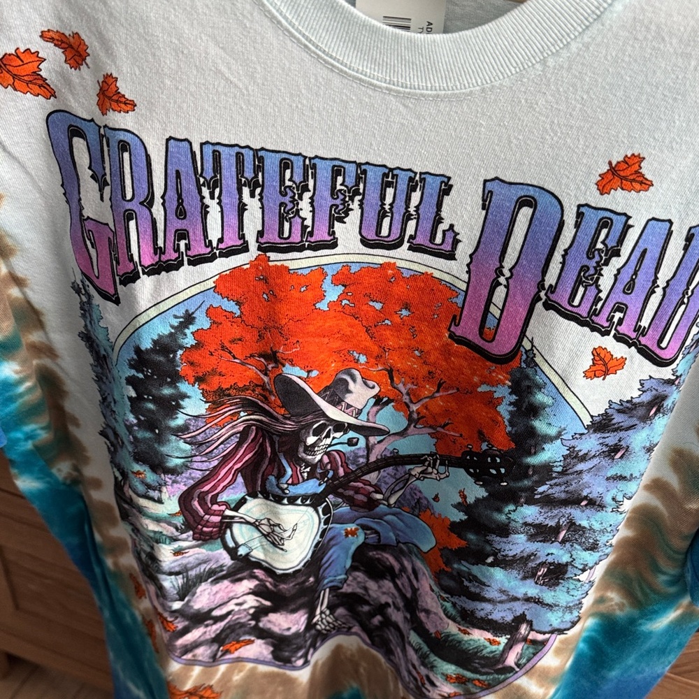 Liquid Blue Multicolor Grateful Dead Tee - Picture 3 of 5
